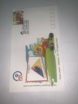 Malaysia indonesia 2013 fdc tri-nation friendship 3 first day cover (23-25-Aug) - Image 1 of 4