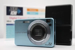 SONY Cyber-shot DSC-W120 Light Blue Compact Digital Camera JP Only [Near Mint] - Picture 1 of 12