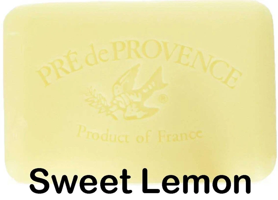 Pre de Provence SWEET LEMON French Soap 150 Gram Bath Shower Bar Shea Butter - Image 1 of 1