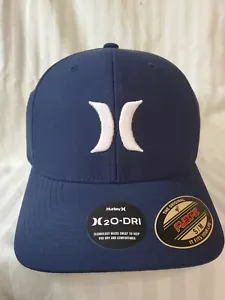 Hurley Herren H2O Dri One and Only Mütze/Kappe - blau - Flex Fit Größe S/M - Bild 1 von 8
