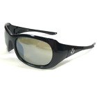 Liberty Sport Sunglasses Savannah Black Square Frames with Green Lenses