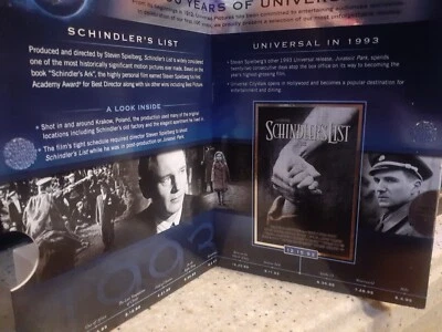 Schindlers List (Widescreen Edition) DVD 100th Anniversary Steven Spielberg  - Image 1 of 2