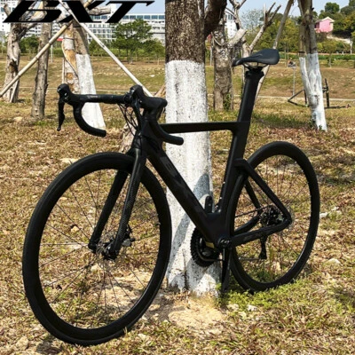 BXT Kohlefaser Rennrad mit R7000 Shimano Groupset 22-Gang 700C Fahrrad Räder Neu - Bild 1 von 4