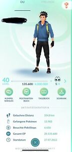 Pokémon Go NUEVO NIVEL 40 Entrenador Acc con Shinys Listo Inicio ENTREGA RÁPIDA Pogo