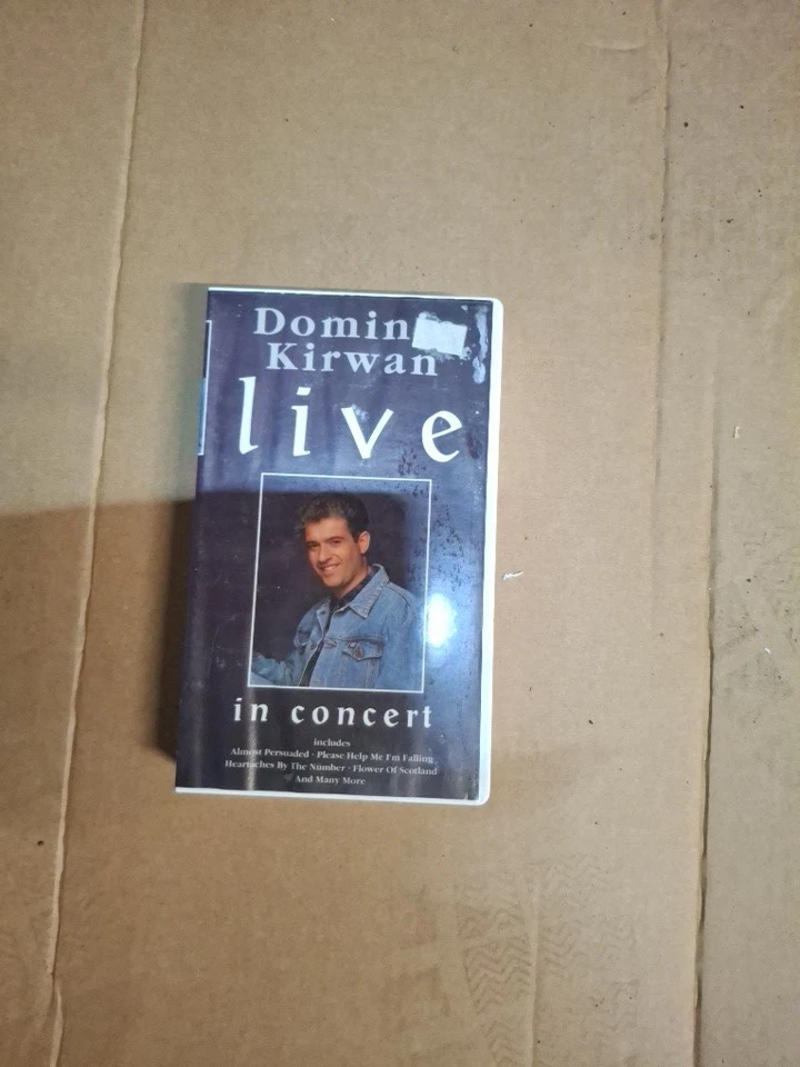 Dominic Kirwan: Live In Concert Video VHS  - Image 1 of 1