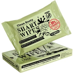 Witty Yeti 1 Pack Military Shart Wipes Prank Gift for Friends Who Fart Often - Picture 1 of 6