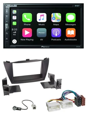 Pioneer DVD 2DIN MP3 DAB Bluetooth USB Autoradio für Hyundai Tucson 2010-2015 - Bild 1 von 4