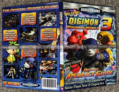 Digimon World 3 Tapa Dura Perfect Guide Versus Personalizado Foto 1 de 4
