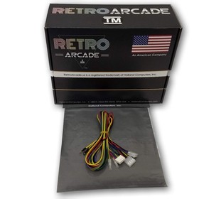 Jamma Track Ball replacement Wiring Harness for 3 Inch trackball 60-in-1 setup