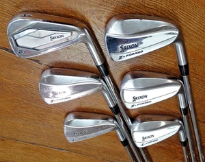 Srixon ZX5 & Z-Forged 4-9 irons / Dynamic Gold 120 X100 / New grips! - Picture 1 of 15
