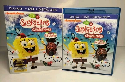 SpongeBob SquarePants: It s a SpongeBob Christmas (Blu-ray + DVD) NM Discs - Bild 1 von 4