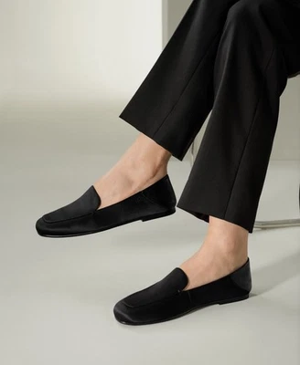 Lilysilk- Serena Silk Leather Loafers Size 8- Brand new With box - Image 1 of 2