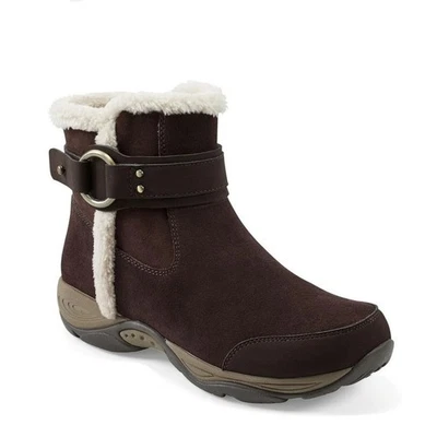 Novas Botas Easy Spirit Elinor Clima Frio Marrom Neve 8M - Imagem 1 de 4