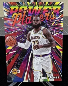 2025-26 Topps LeBron James Power Players Sand Glitter #PP-7 LA Lakers SP - Picture 1 of 2