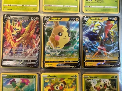 Pokemon Sword & Shield Base partially complete Set C/UC/R/reverse Holo NM/MP! - Image 1 of 4
