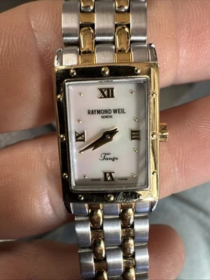 Raymond Weil  Tango Women's Diamond Watch in Excellent Condition Model 5971 - Image 1 of 4