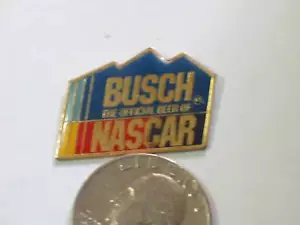 Busch "The Official Beer ' of Nascar Racing Pin, Hat Tack, Lapel Pin - Picture 1 of 1