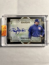 2021 Topps Diamond Icons Roger Clemens Gold Parallel #5/25 Auto Autograph