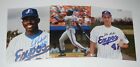 (3) Montreal Expos Autographed 8X10 Photos - Floyd, White, & Rueter!