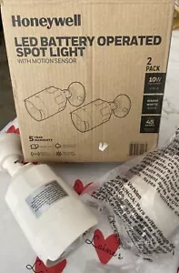 Honeywell LED battery operated Spotlight W/ Motion Sensor-2 Pack - Picture 1 of 3