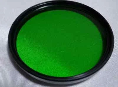a Green 2x KMZ 67x 0.75mm Vintage Russian Light Filter 67mm mount for Lens 3280 - Image 1 of 3