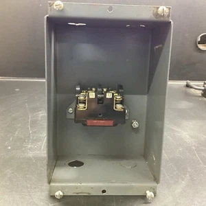 Rockwell Delta 6x48 Belt Sander Enclosed Cabinet Motor Starter And Box - Picture 1 of 14