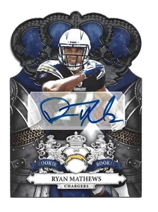 Ryan Mathews AUTOGRAPH /299 RC San Diego Chargers 2010 Panini Crown Royale AUTO - Picture 1 of 2