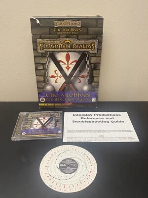 Forgotten Realms: The Archives Collection Three PC CD BIG BOX AD&D - Image 1 of 4