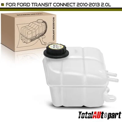 Резервуар охлаждающей жидкости двигателя с крышкой для Ford Transit Connect 2010-2013 2,0 л передний - Изображение 1 из 4