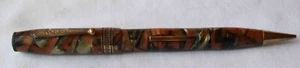 Vintage Keystone Fountain Pen/Pencil Combo, 14K Gold Plated Nib - Picture 1 of 4