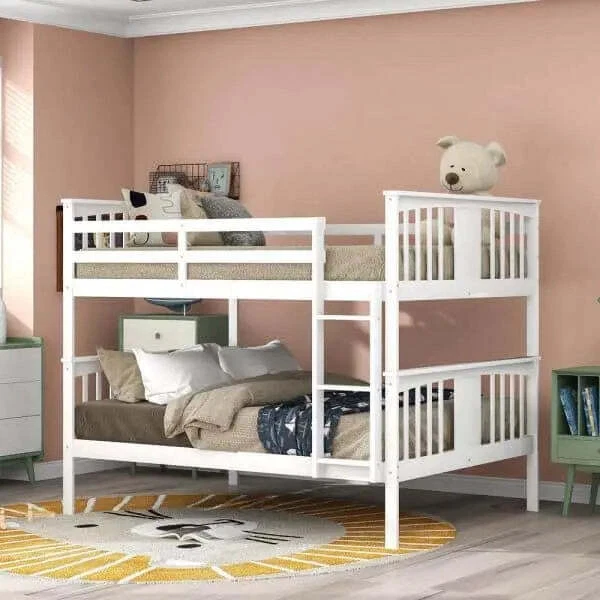 Sarah Full White Bunk Bed - Image 1 of 1
