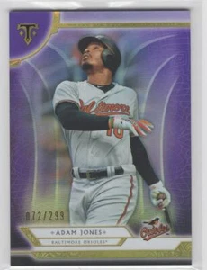 2018 Topps Triple Threads Adam Jones Purple /299 - Picture 1 of 1