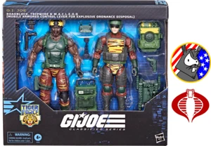 Roadblock & Tripwire Tiger Force - Serie Clasificada GI JOE - 6 pulgadas Hasbro - Imagen 1 de 8