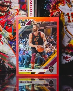 2019-20 Panini Donruss Optic Kevin Love #124 Red Prizm /99 - Bild 1 von 2