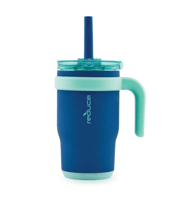 Reduce Vacuum Insulated Stainless Steel Cold1 24 fl oz. Tumbler Mug with 3  Way Lid, Straw, & Handle - Glacier Opaque Gloss for Sale in Las Vegas, NV -  OfferUp