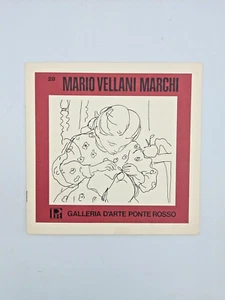"MARIO VELLANI MARCHI Galleria d'arte Ponte Rosso" mostra personale 1976 - 12pp - Foto 1 di 3