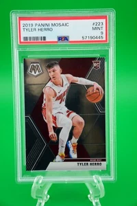 2019 Panini Mosaic Tyler Herro Rookie Card #233 PSA 9 MINT RC - Picture 1 of 2