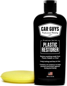 Restaurador De Plasticos Negro De Autos Carros Efectivo Como Nuevo #1 Mercado - Picture 1 of 12
