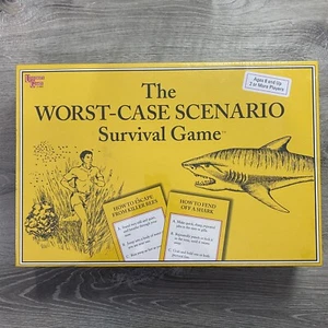The Worst Case Scenario Survival Board Game 2001 University Games Complete NIB🔥 - Picture 1 of 8