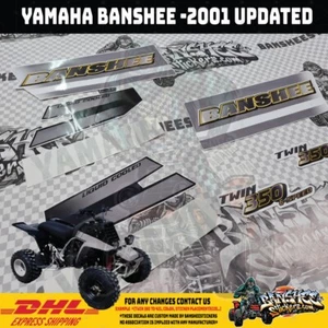 2001 Yamaha Banshee Replica Graphics Decals Stickers High Tech Vinyl NEW!!! - Picture 1 of 7