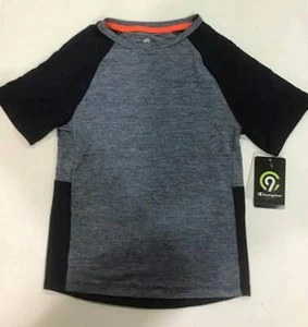 C9 Champion Boys Short Sleeve T-Shirt Cruising Blu - Gray/Black - Picture 1 of 2