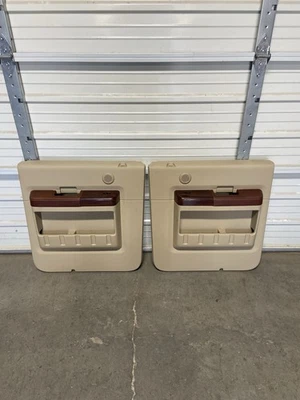 2008-2016 FORD F250 F350 KING RANCH REAR DOOR PANELS AND SWITCHES - Image 1 of 3
