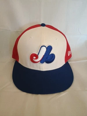 Montreal Expos Baseball New Era Hat Size 7 1/8 - Image 1 of 4