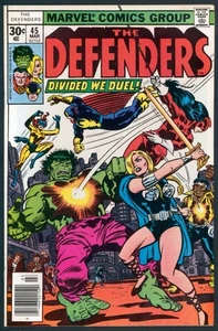 Defenders 45 NM 9.4 Marvel 1977 - Picture 1 of 2