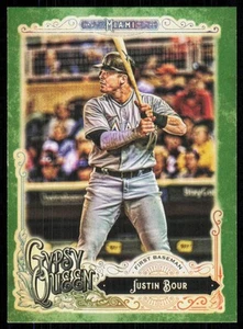 2017 Topps Gypsy Queen Green Justin Bour #232 - Picture 1 of 2