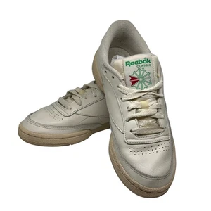 Zapatillas deportivas Reebok Club C 85 vintage de cuero blanco verde zapatos para hombre talla 6,5 - Imagen 1 de 9