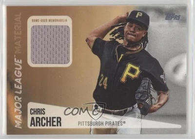 2019 Topps Major League Material Relics Series 2 Chris Archer #MLM-CA - Image 1 of 2