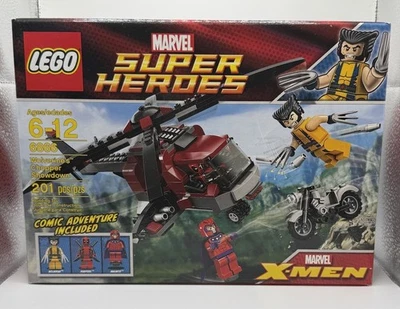 LEGO Marvel: Wolverine's Chopper Showdown (6866) Nuevo Sellado Deadpool Magneto Foto 1 de 2