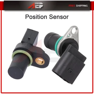 Camshaft Crankshaft Cam Crank Position Sensor Fit For BMW X3 2.5i 2.5L Black - Picture 1 of 7