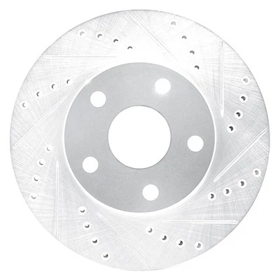 For Toyota Previa 91-97 Brake Rotor DFC Premium Drilled & Slotted Front Foto 1 de 4